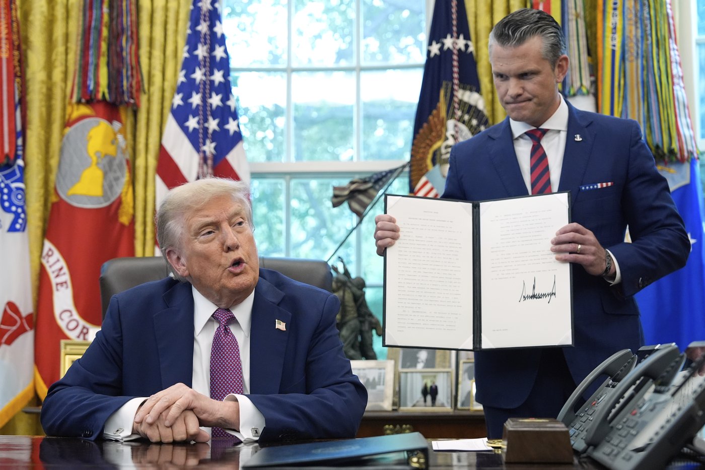 Trump executive order aims to rename the Department of Defense as the Department of War | iNFOnews.ca Trump executive order aims to rename the Department of Defense as the Department of War | iNFOnews.ca
