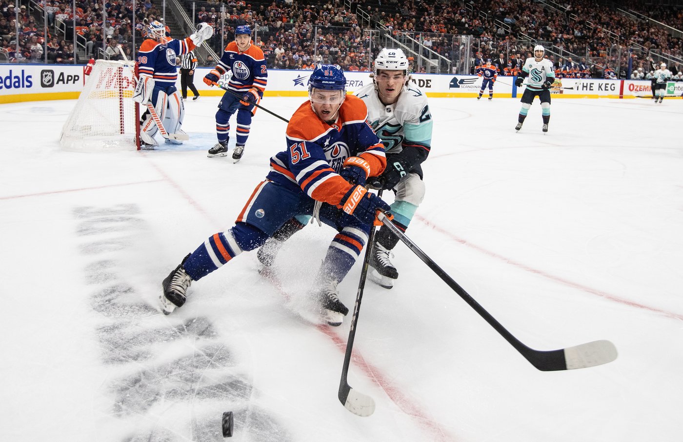 Oilers end pre-season skid with 5-4 win over Kraken | iNFOnews.ca Oilers end pre-season skid with 5-4 win over Kraken | iNFOnews.ca