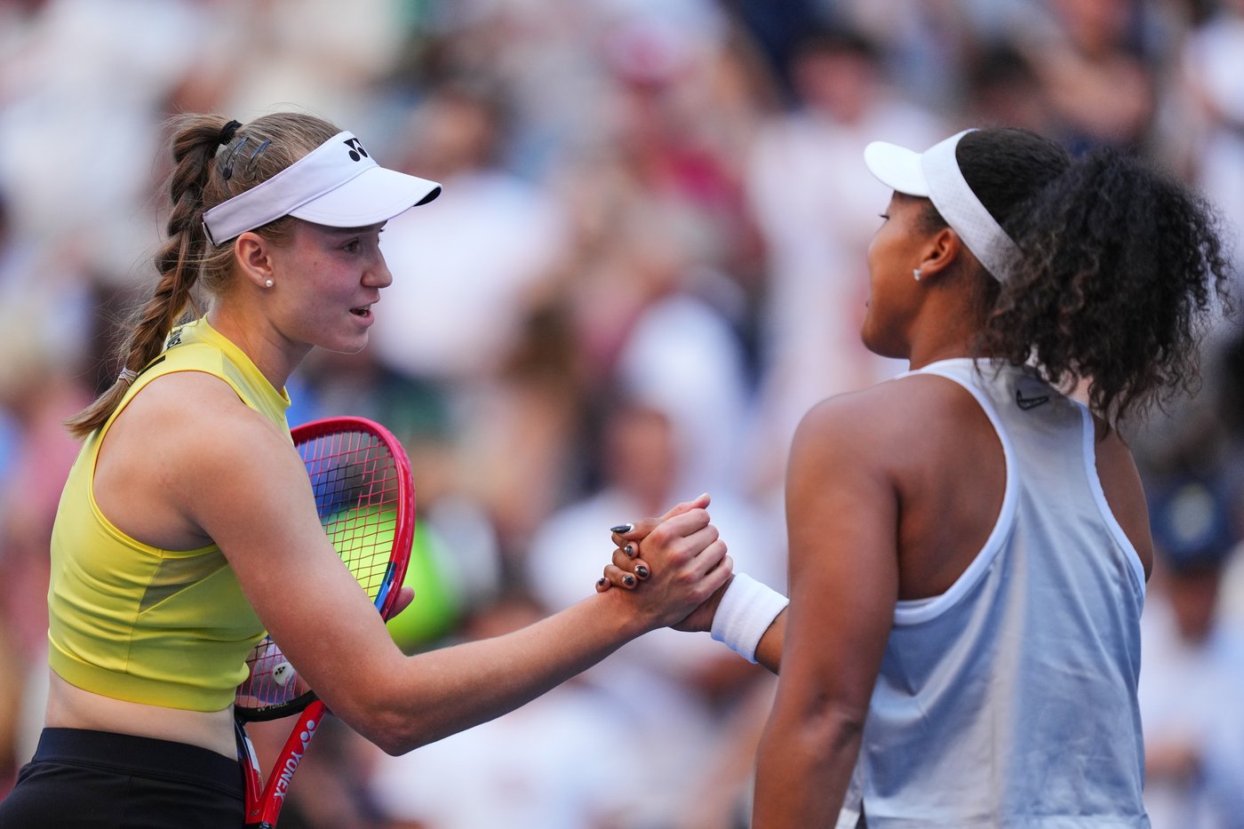 Rybakina overpowers Osaka, will face Zheng in US Open quarterfinals with a chance to become No. 1 | iNFOnews.ca Rybakina overpowers Osaka, will face Zheng in US Open quarterfinals with a chance to become No. 1 | iNFOnews.ca