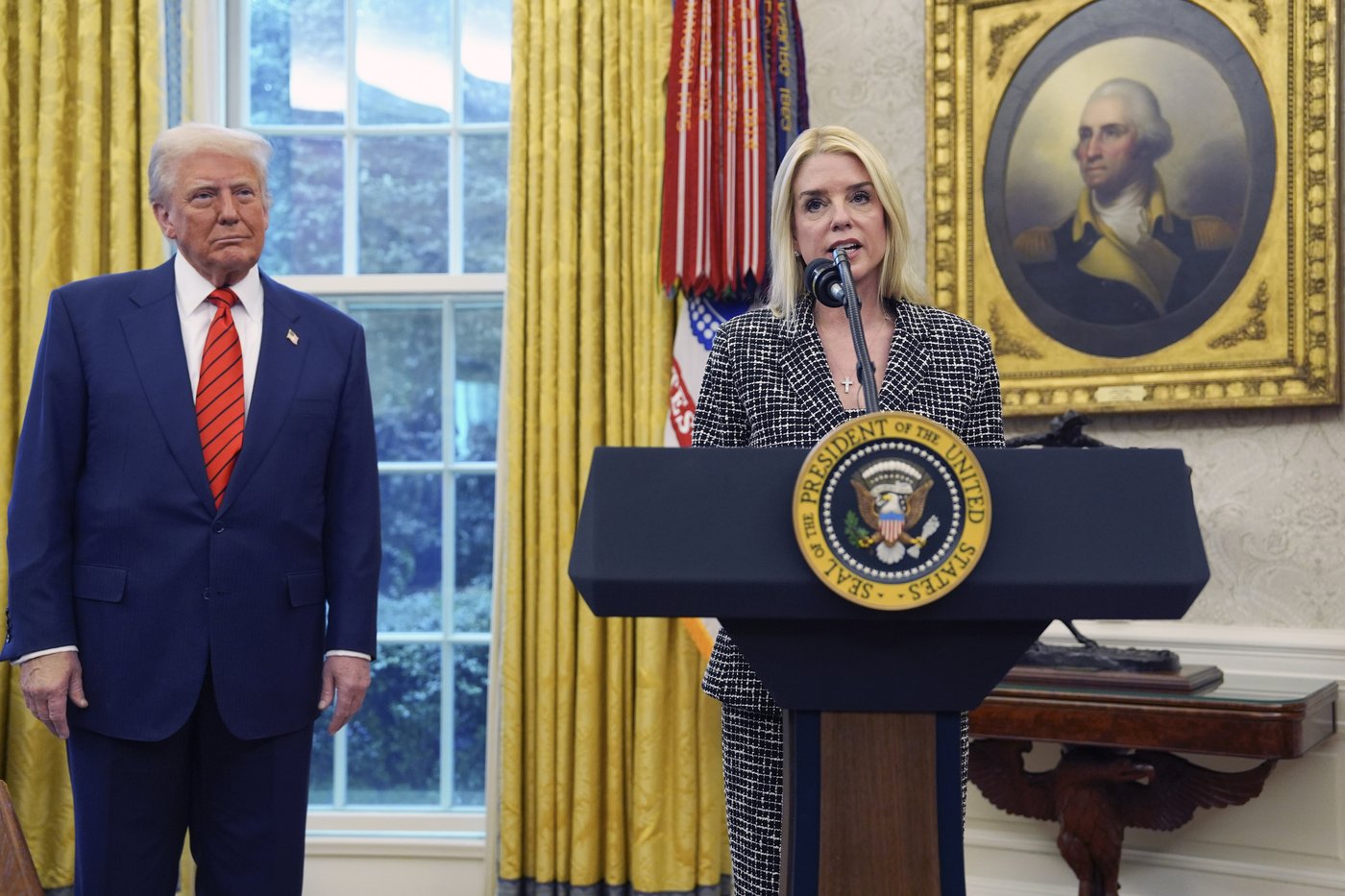 New Attorney General Pam Bondi orders review of Trump cases as she takes over the Justice Dept. | iNFOnews.ca