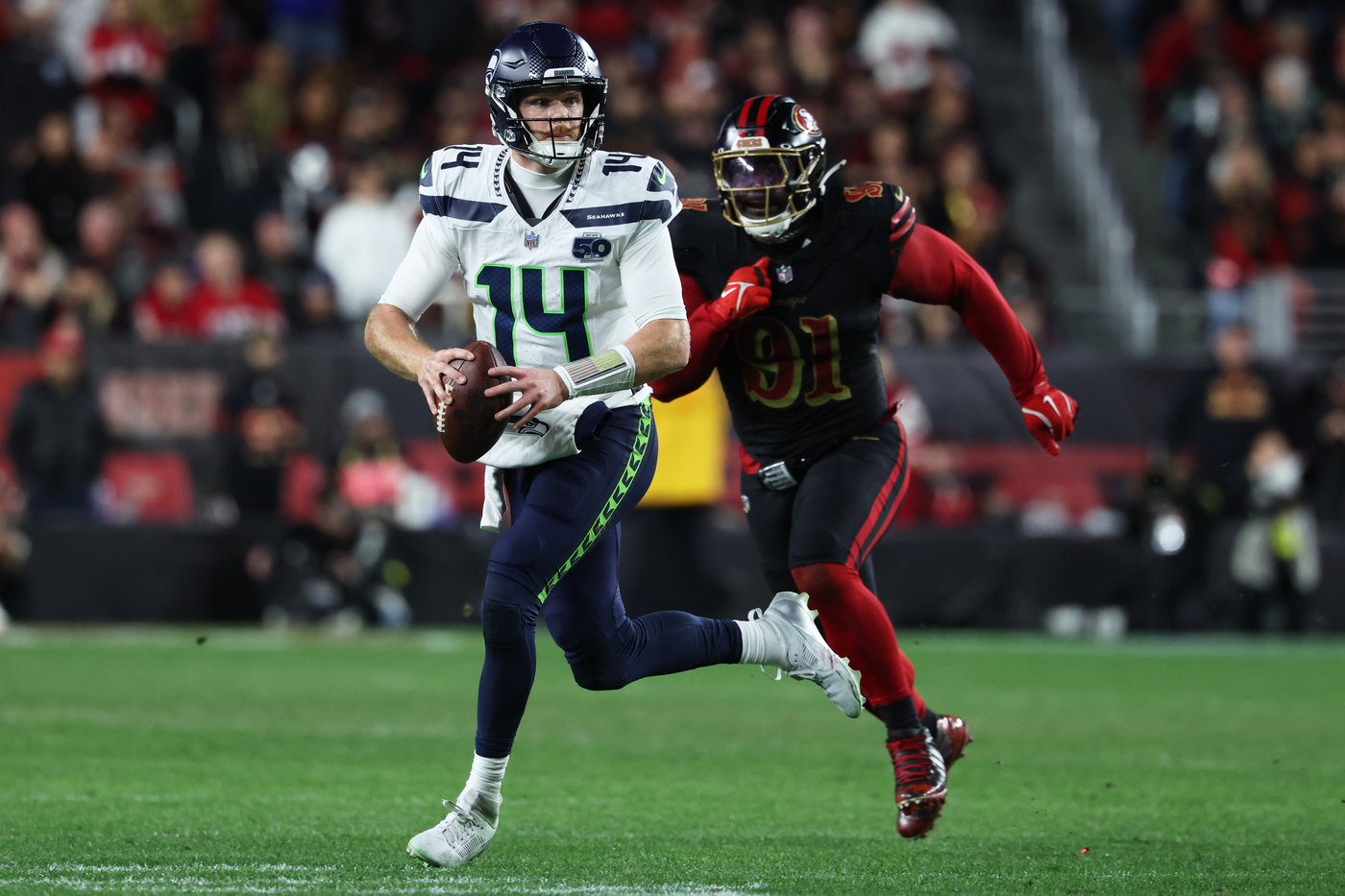 Seahawks confident in Sam Darnold after he flopped in his playoff debut last season | iNFOnews.ca