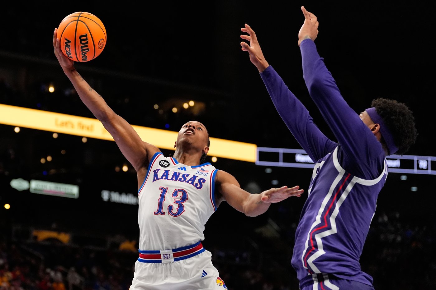 Peterson scores 24 to lead No. 14 Kansas past TCU 78-73 in the Big 12 quarterfinals | iNFOnews.ca
