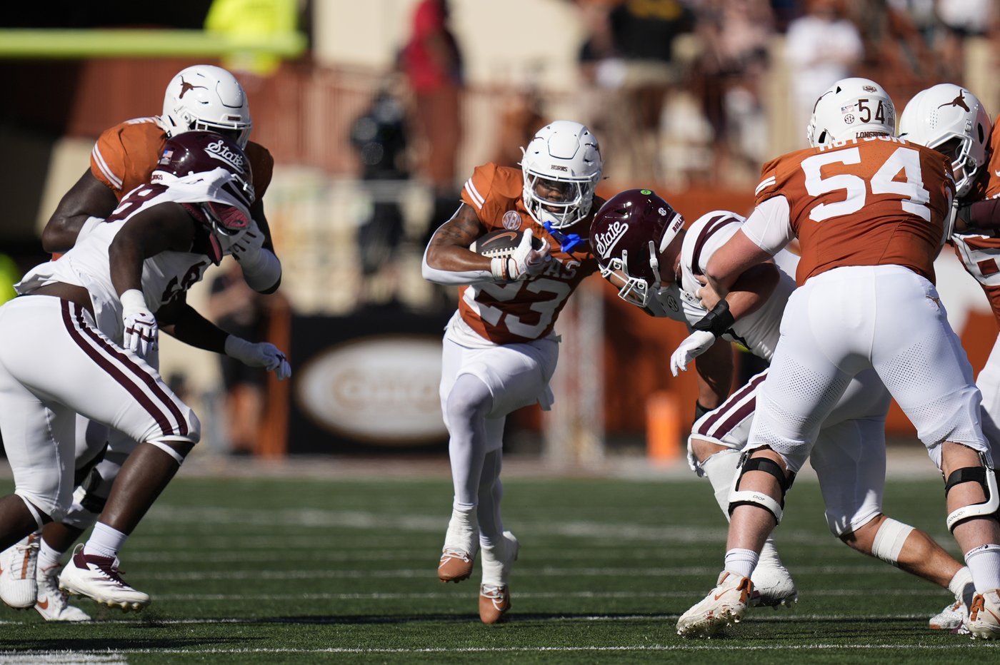 Manning leads No. 1 Texas over Mississippi State as Longhorns earn first SEC victory 35-13 | iNFOnews.ca Manning leads No. 1 Texas over Mississippi State as Longhorns earn first SEC victory 35-13 | iNFOnews.ca