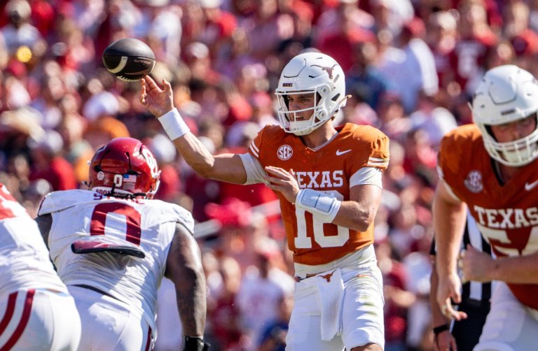 Arch Manning and Texas get much-needed 23-6 win over No. 6 Oklahoma in Red River Rivalry | iNFOnews.ca