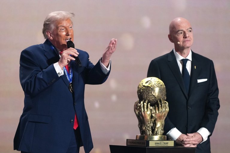 World Cup draw ceremony underway as FIFA awards peace prize to Trump | iNFOnews.ca