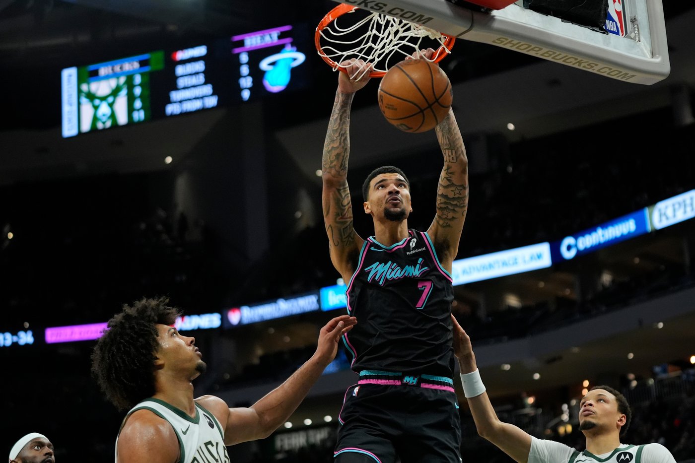 Porter, Portis and Rollins power the Bucks to a 128-117 win over the Heat | iNFOnews.ca Porter, Portis and Rollins power the Bucks to a 128-117 win over the Heat | iNFOnews.ca