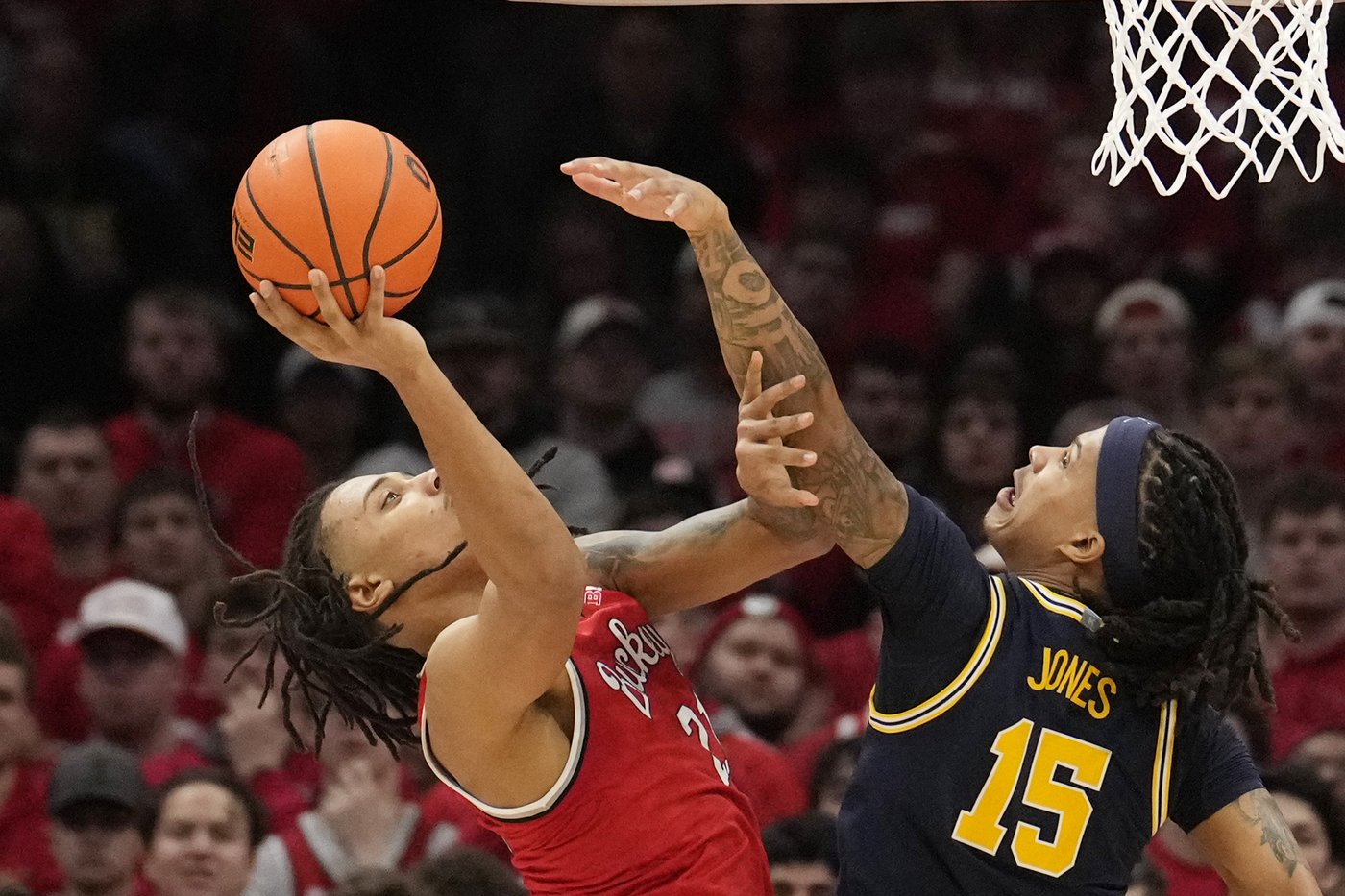 Goldin and Wolf lead No. 20 Michigan over Ohio State, 86-83 | iNFOnews.ca Goldin and Wolf lead No. 20 Michigan over Ohio State, 86-83 | iNFOnews.ca