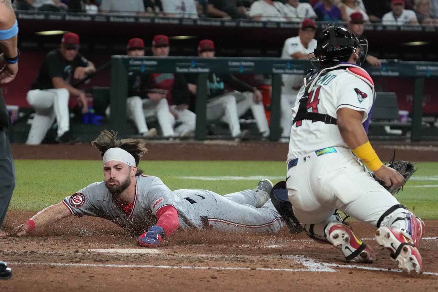 Nationals get homers from Mead and Crews, hold Diamondbacks to 2 hits in 6-1 victory | iNFOnews.ca Nationals get homers from Mead and Crews, hold Diamondbacks to 2 hits in 6-1 victory | iNFOnews.ca