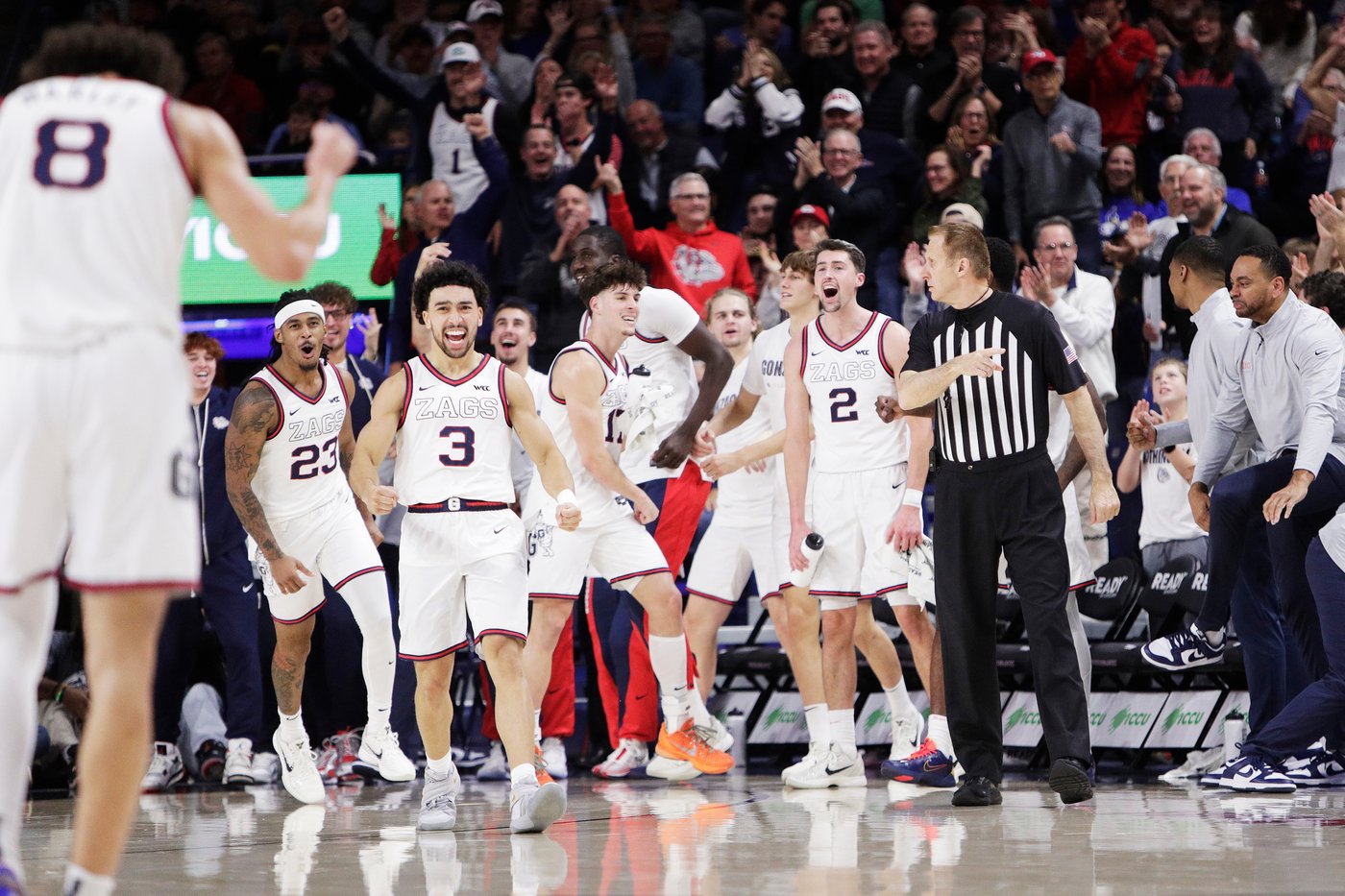 No. 19 Gonzaga dominates 2nd half in 90-63 win over No. 23 Creighton | iNFOnews.ca No. 19 Gonzaga dominates 2nd half in 90-63 win over No. 23 Creighton | iNFOnews.ca