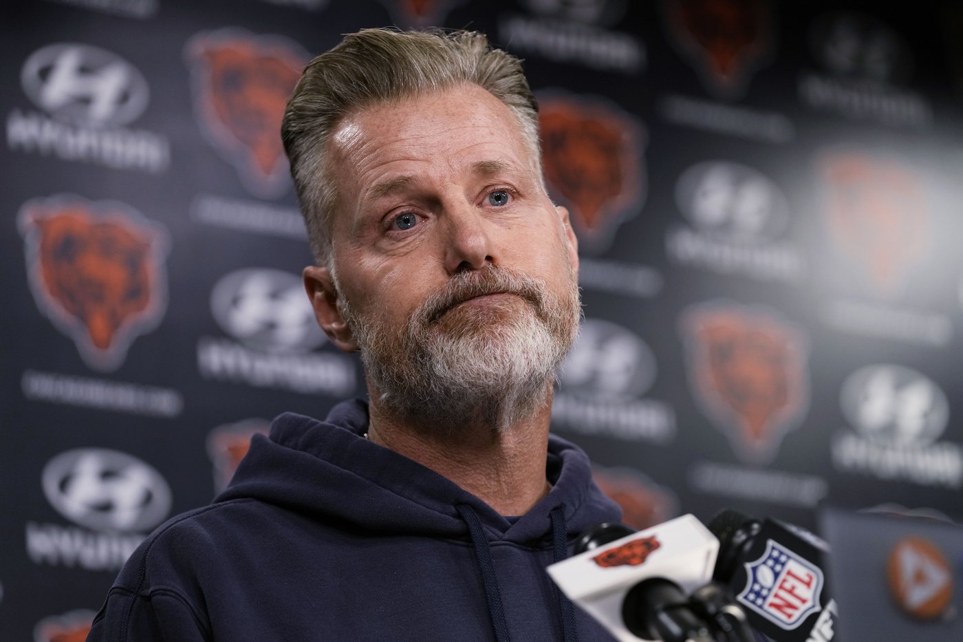Bears' Eberflus takes responsibility after firing second offensive coordinator in 10 months | iNFOnews.ca