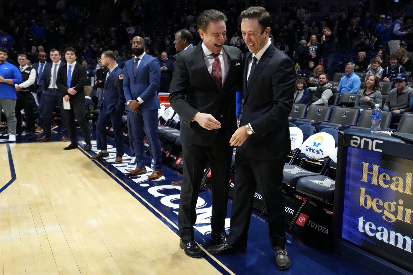 Rick Pitino gets 900th victory as St. John's rallies for 88-83 victory over Xavier and son, Richard | iNFOnews.ca Rick Pitino gets 900th victory as St. John's rallies for 88-83 victory over Xavier and son, Richard | iNFOnews.ca