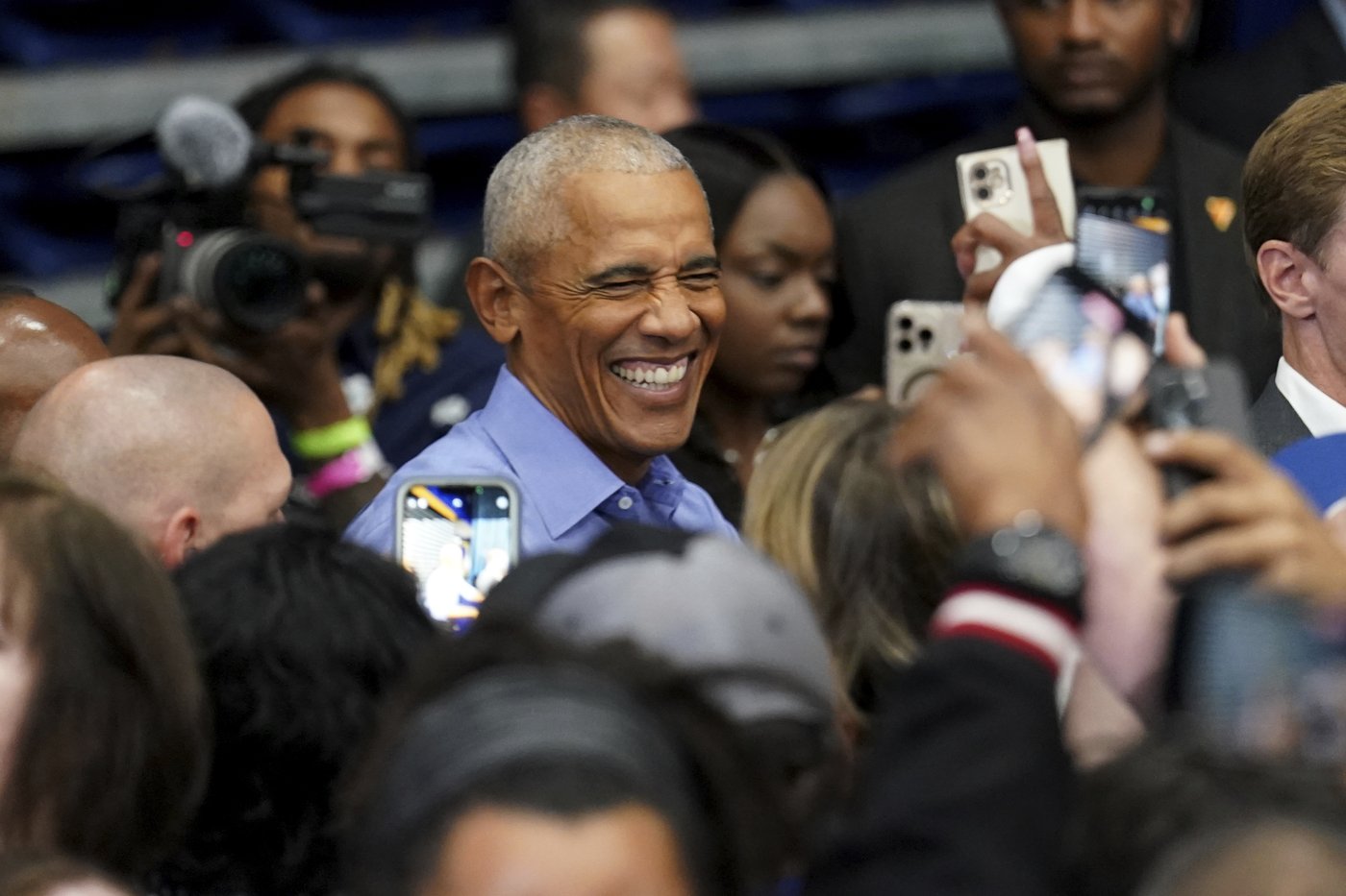 Obama urges Black men to show up for Harris as he campaigns in critical Pennsylvania | iNFOnews.ca Obama urges Black men to show up for Harris as he campaigns in critical Pennsylvania | iNFOnews.ca
