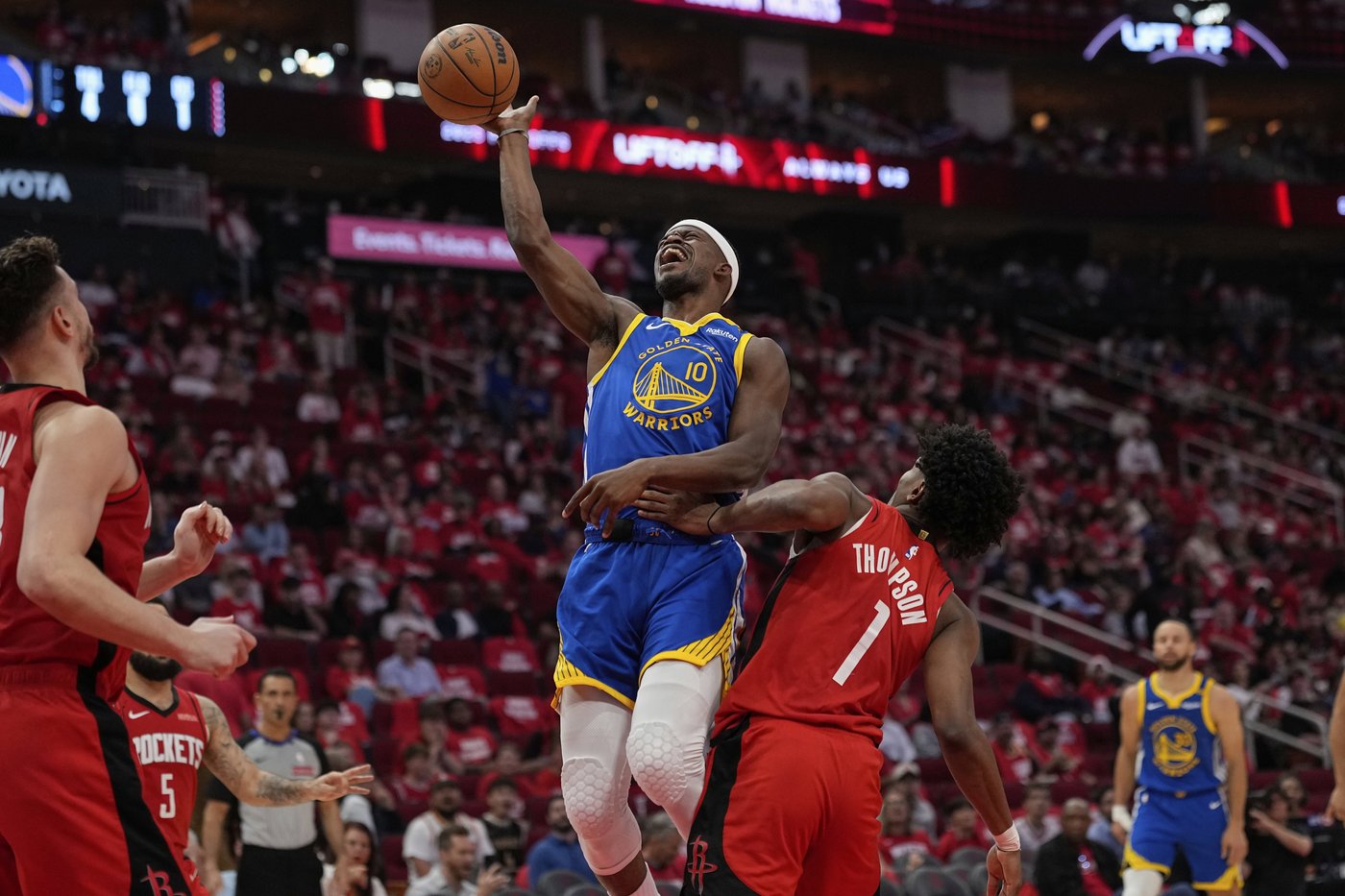 VanVleet and Thompson lead the way as Rockets avoid elimination, routing Warriors 131-116 in Game 5 | iNFOnews.ca