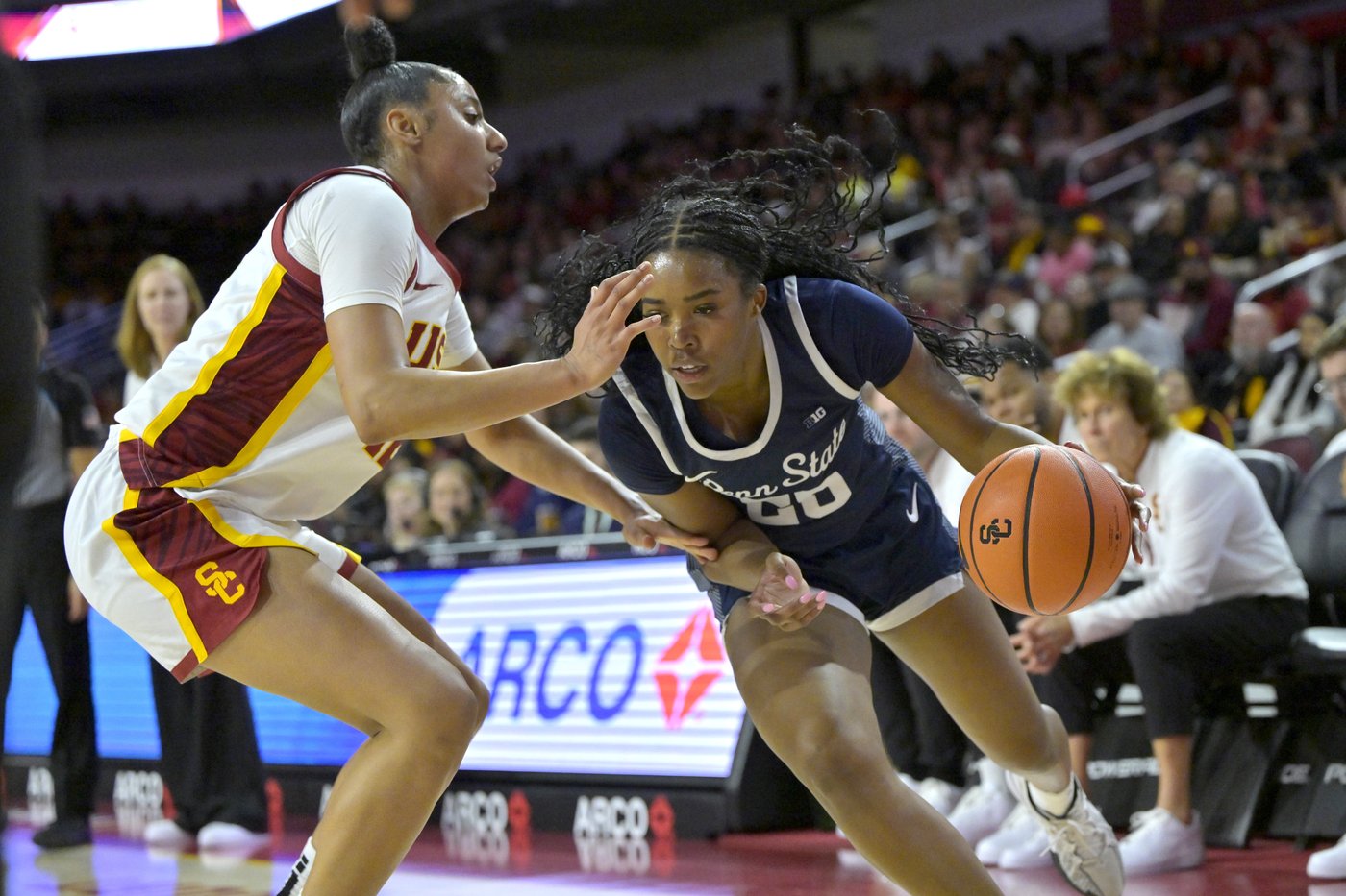 Watkins and Iriafen lead No. 4 USC over Penn State 95-73, keeping Nittany Lions winless in Big Ten | iNFOnews.ca Watkins and Iriafen lead No. 4 USC over Penn State 95-73, keeping Nittany Lions winless in Big Ten | iNFOnews.ca