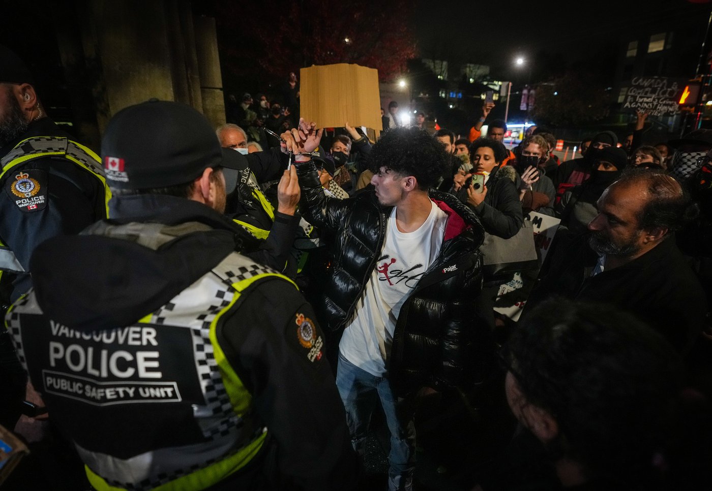 Legal groups file three complaints over VPD treatment of Palestine protesters | iNFOnews.ca