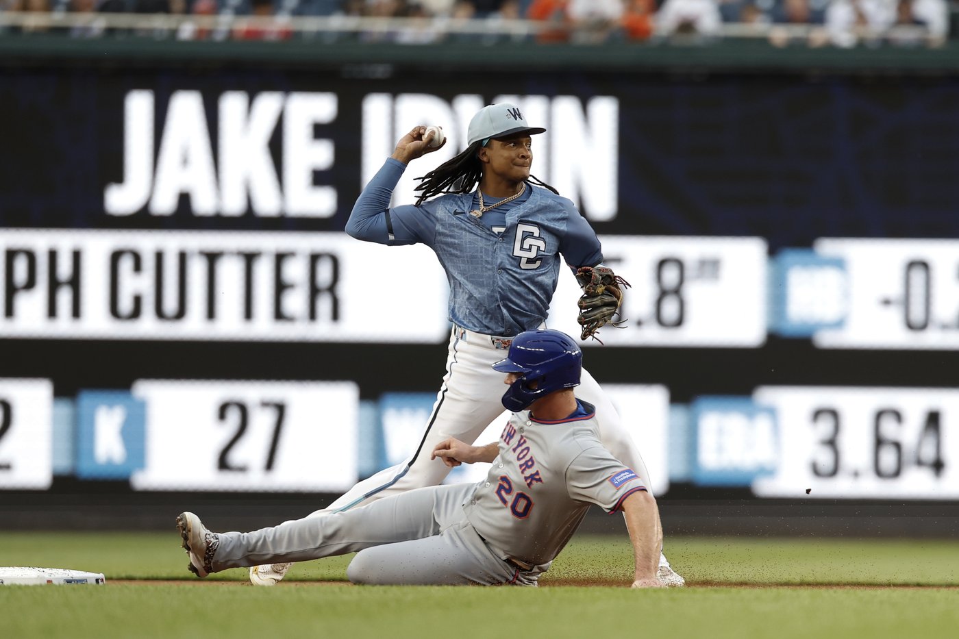 James Wood's single scores CJ Abrams from first in 9th inning as Nationals beat Mets 5-4 | iNFOnews.ca