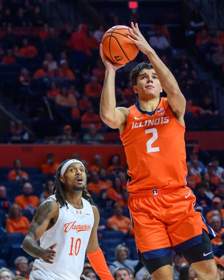 Stojakovic scores 24 points, No. 13 Illinois beats Texas Rio Grande Valley 87-73 | iNFOnews.ca