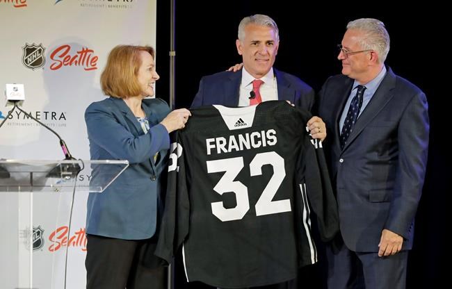 Ron Francis has big hopes as GM of Seattle's new NHL club | iNFOnews.ca