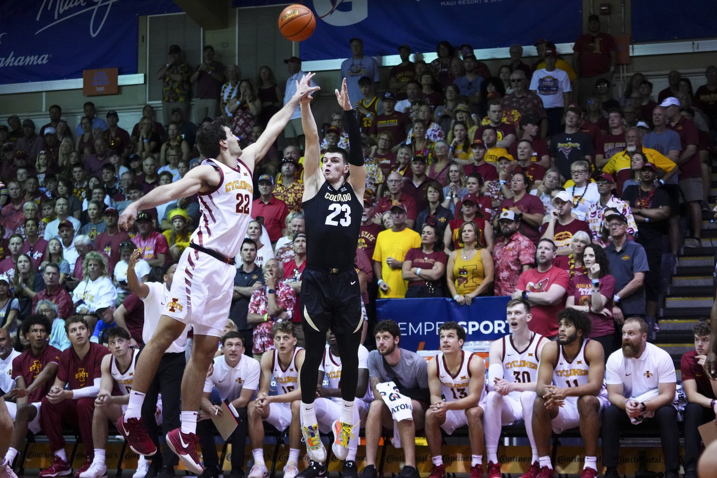 No. 5 Iowa State beats Colorado 99-71 to claim fifth place at the Maui Invitational | iNFOnews.ca
