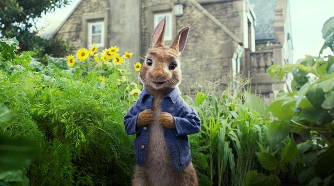 Food Allergy Canada posts warning about mocking scene in film 'Peter Rabbit' | iNFOnews.ca CP1610048007