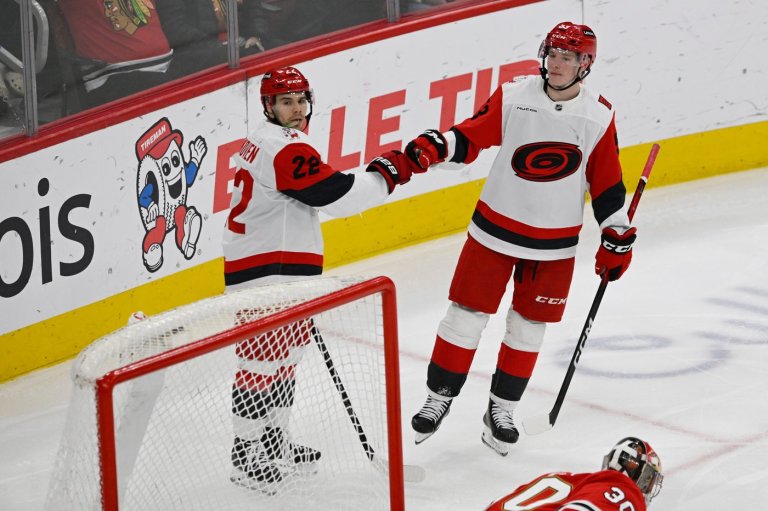 Stankoven, Jankowski score twice as the Hurricanes rout the Blackhawks 7-2 | iNFOnews.ca
