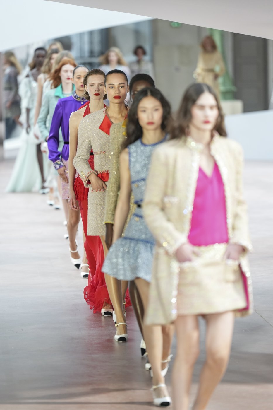 Chanel couture stuns with color, and Kylie Jenner, in final Paris show before Blazy's debut | iNFOnews.ca