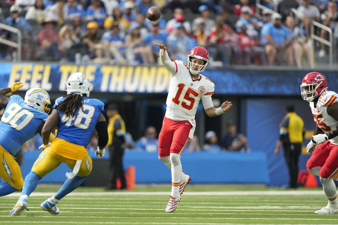 Goff's perfect night and Daniels' fast start contribute to record pace for completion percentage | iNFOnews.ca
