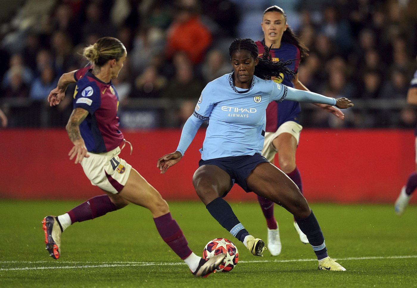Man City stuns title holder Barcelona in Women's Champions League. Bayern's Harder downs Arsenal | iNFOnews.ca Man City stuns title holder Barcelona in Women's Champions League. Bayern's Harder downs Arsenal | iNFOnews.ca