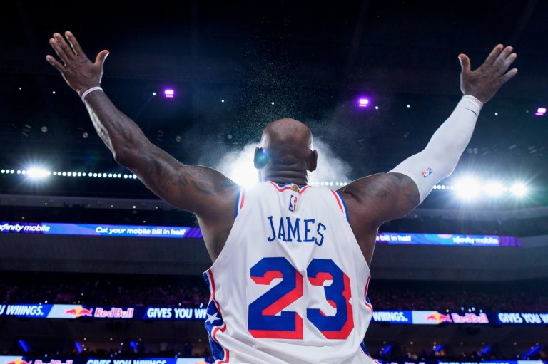 LeBron James is in Philly and that's a good thing. The 76ers title hopes still ride on Joel Embiid | iNFOnews.ca