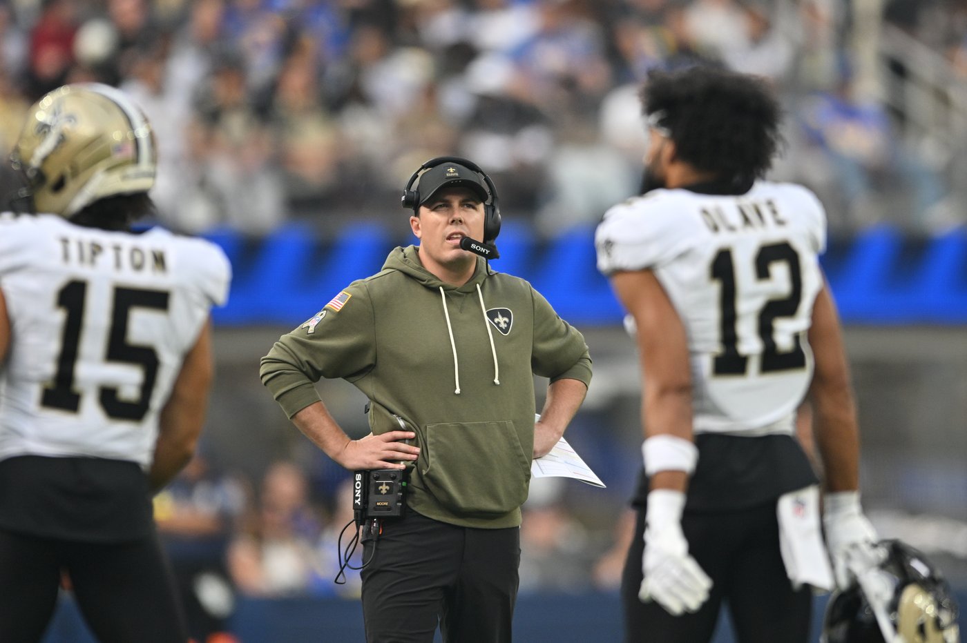 Saints coach Kellen Moore acknowledges frustration with the club's worst 9-game start since 1980 | iNFOnews.ca Saints coach Kellen Moore acknowledges frustration with the club's worst 9-game start since 1980 | iNFOnews.ca