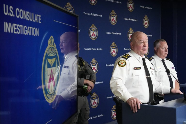 Guns-for-hire networks behind Toronto shootings, including at U.S. Consulate: police | iNFOnews.ca