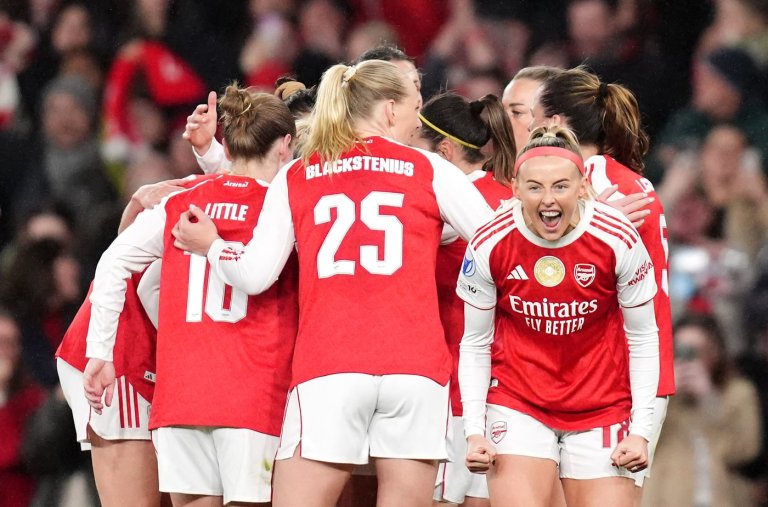 Arsenal and Wolfsburg win first-leg matches in Women's Champions League quarterfinals | iNFOnews.ca