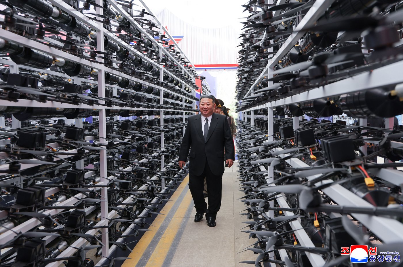 Kim attends a North Korean drone exhibition and calls for boosting the technology | iNFOnews.ca