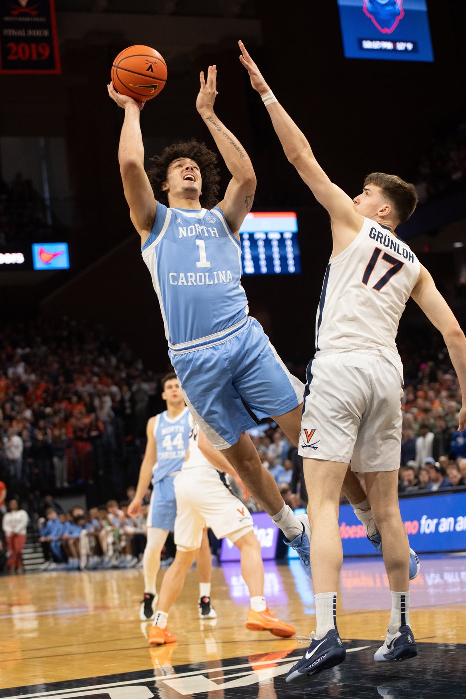 Wilson, Stevenson rally No. 22 North Carolina past No. 14 Virginia 85-80 | iNFOnews.ca Wilson, Stevenson rally No. 22 North Carolina past No. 14 Virginia 85-80 | iNFOnews.ca
