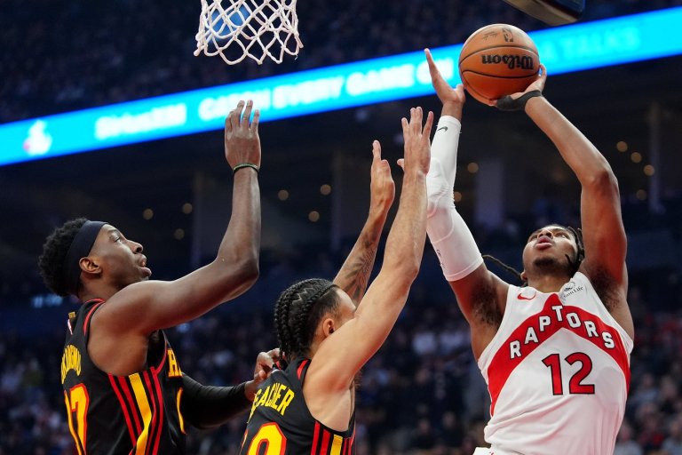 Raptors rookie Collin Murray-Boyles making most of Jakob Poeltl's absence from lineup | iNFOnews.ca