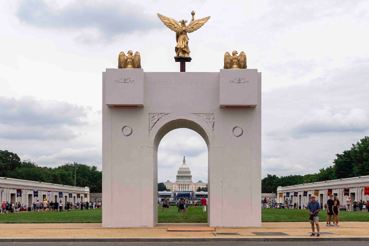 National Park Service backs Trump's arch, despite its impact on Washington's sightline | iNFOnews.ca