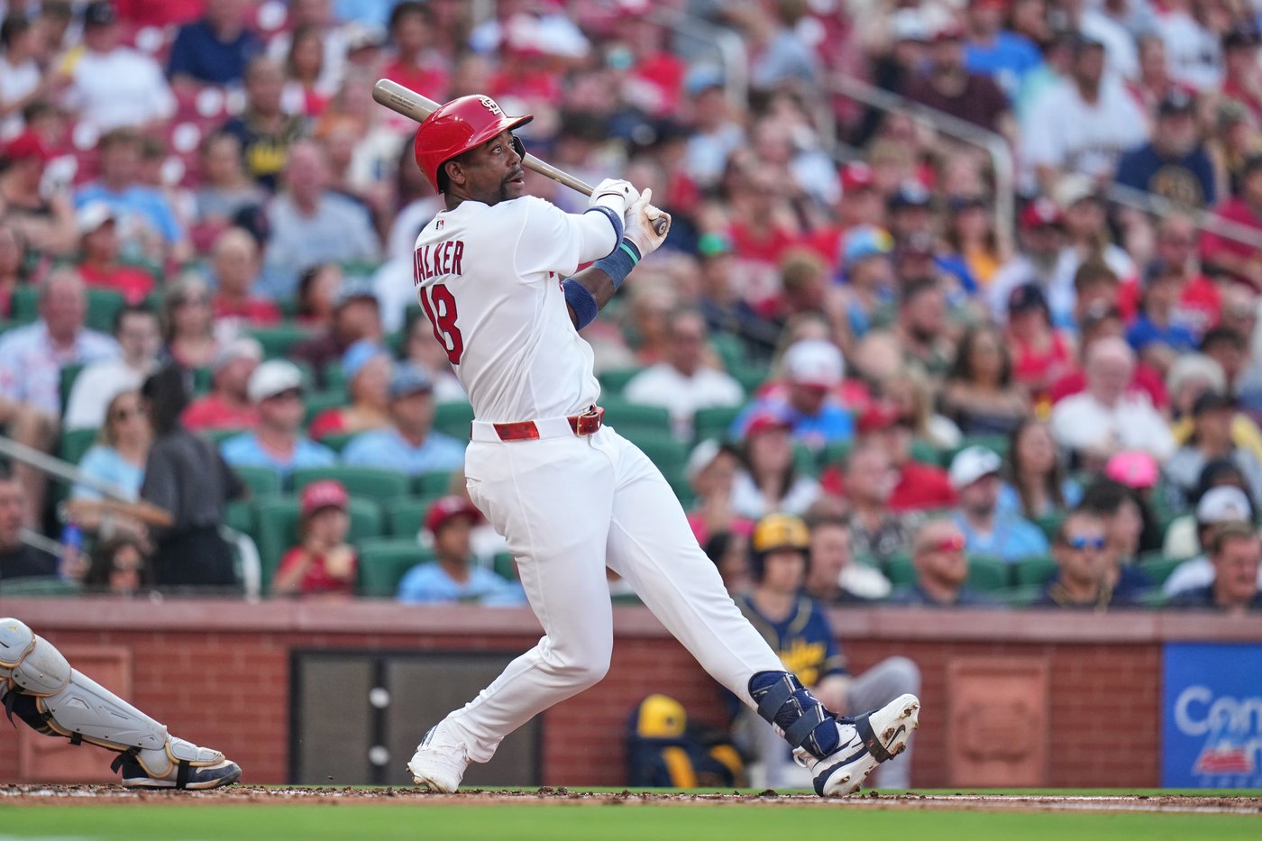 Burleson, Fermín homers power Cardinals to a 5-1 win that snapped 8-game skid against Brewers | iNFOnews.ca