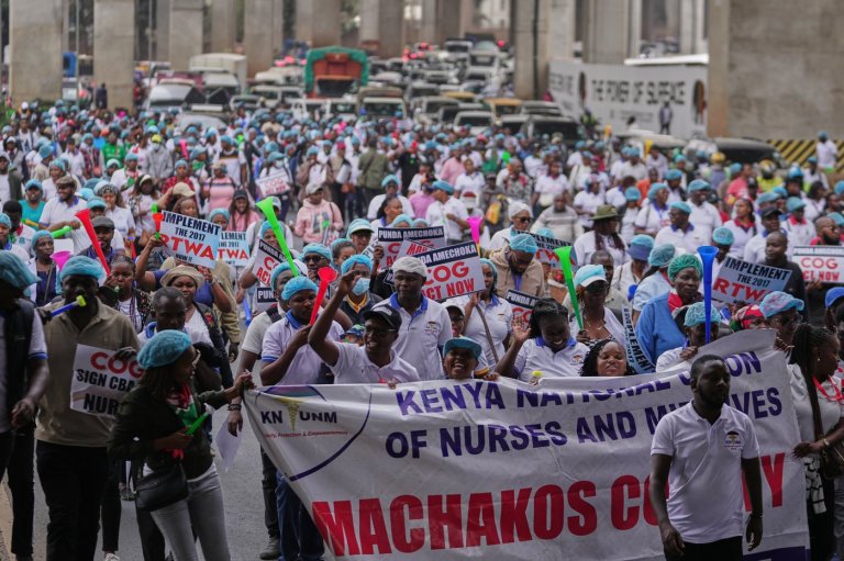 Kenya's doctors threaten to join strike by nurses, citing increased workload in hospitals | iNFOnews.ca