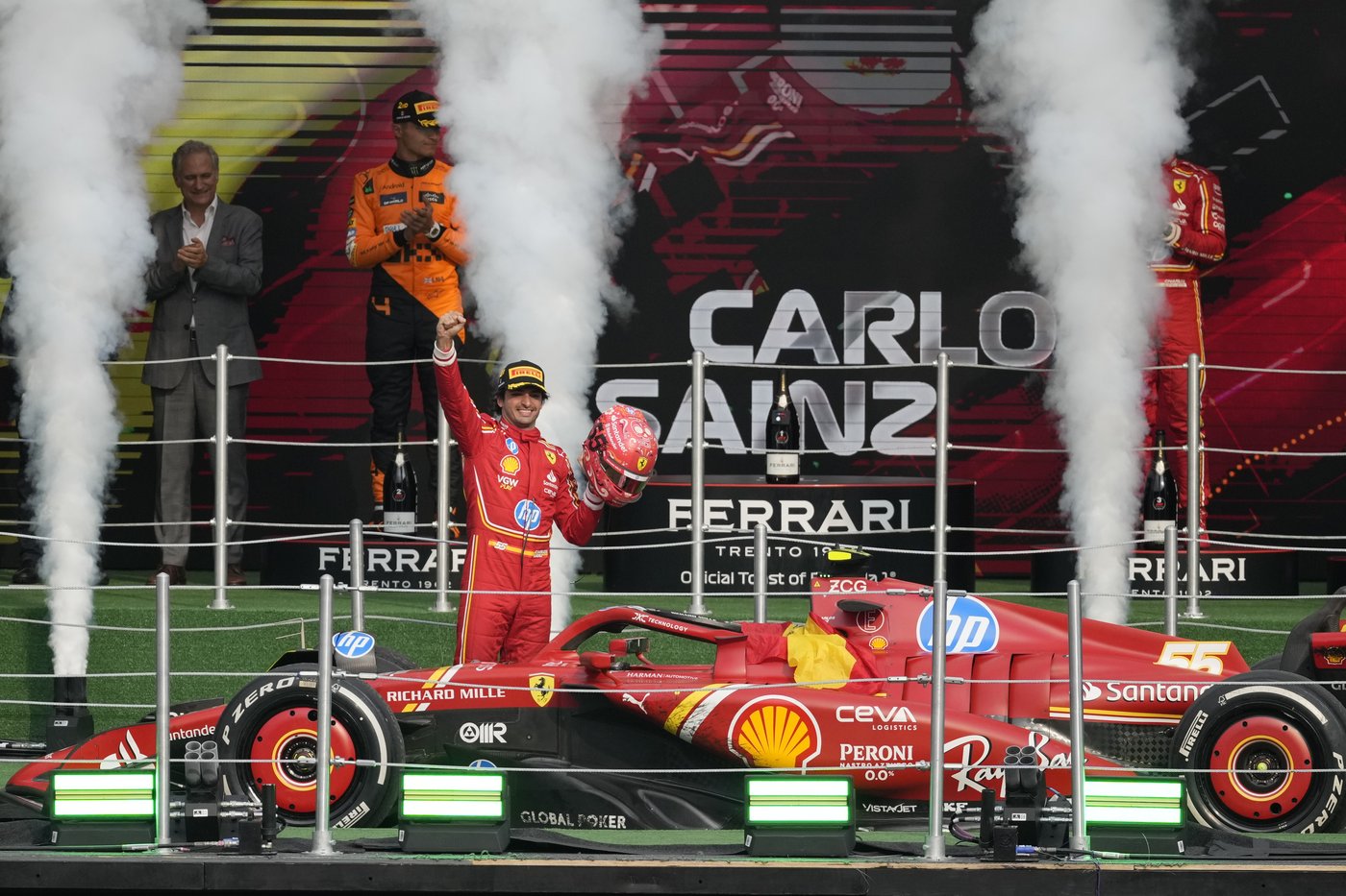 Sainz wins Mexico City Grand Prix as Norris tightens championship fight | iNFOnews.ca