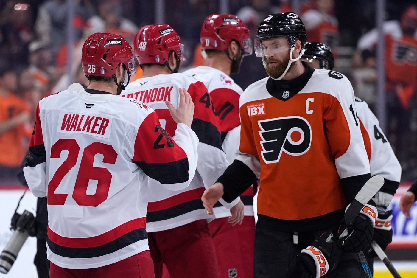 Blake's OT goal gives Hurricanes 3-2 win over Flyers for second playoff series sweep | iNFOnews.ca