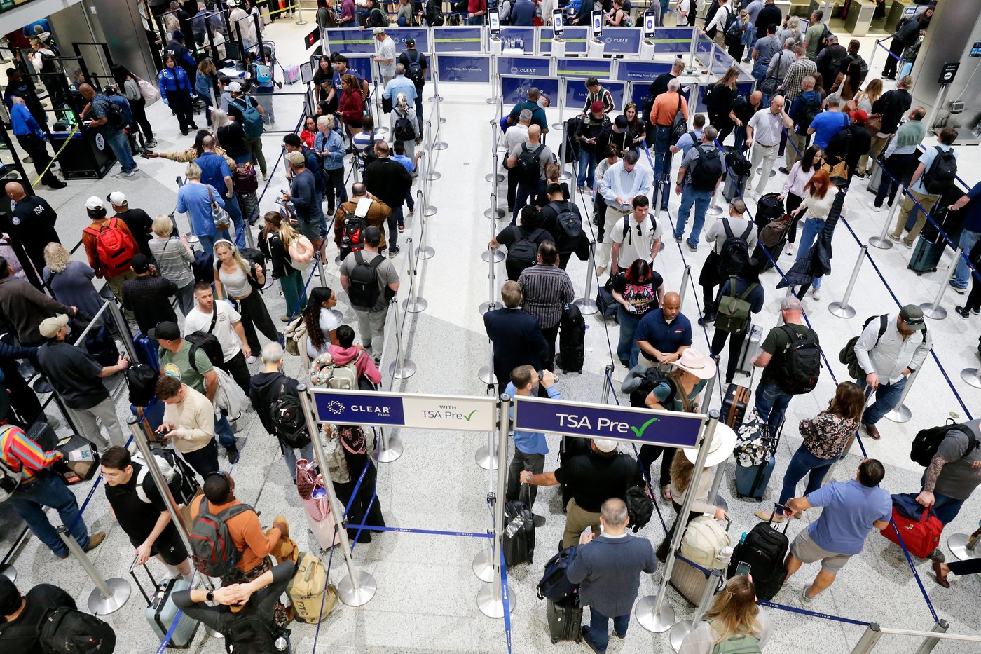 Photos show ICE agents at US airports where the partial government shutdown triggered delays | iNFOnews.ca