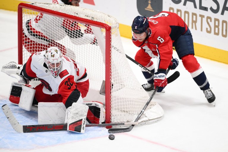 Bussi stops all three in shootout as Hurricanes edge Capitals 3-2 to pull even atop East | iNFOnews.ca