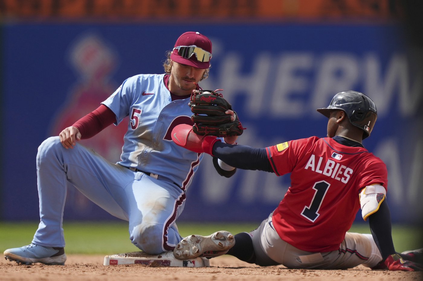 Marchán leads Harper-less Phillies over Braves 5-4 in doubleheader opener for 23rd win in 29 games | iNFOnews.ca Marchán leads Harper-less Phillies over Braves 5-4 in doubleheader opener for 23rd win in 29 games | iNFOnews.ca