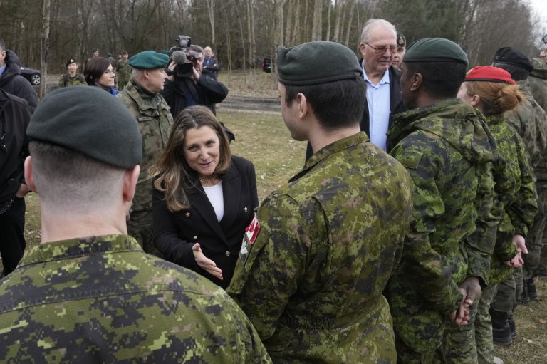 Freeland tasked with tapping Canadian businesses to help rebuild Ukraine | iNFOnews.ca