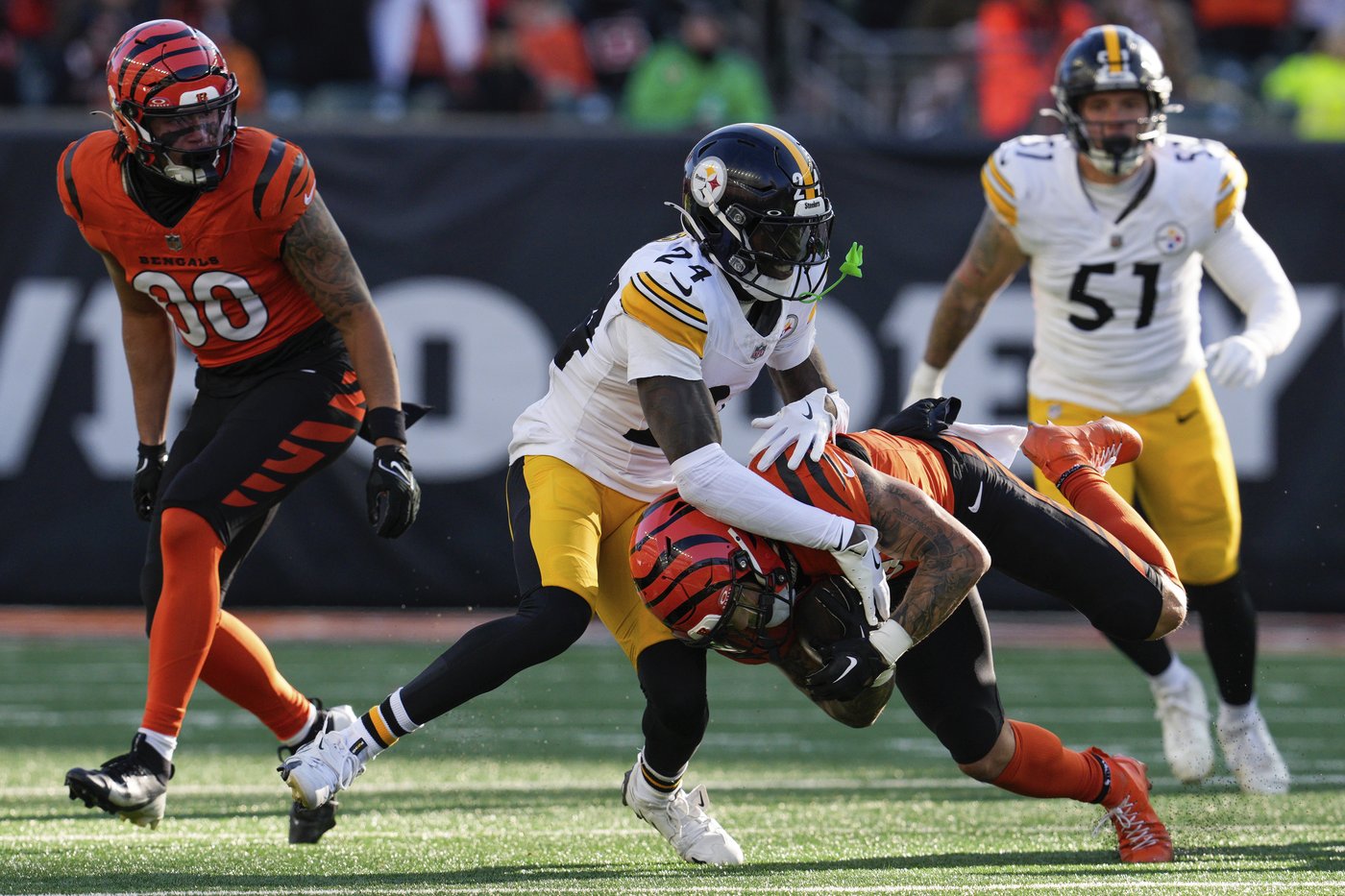 Steelers CB Joey Porter is trending toward playing in the season finale against Cincinnati | iNFOnews.ca Steelers CB Joey Porter is trending toward playing in the season finale against Cincinnati | iNFOnews.ca