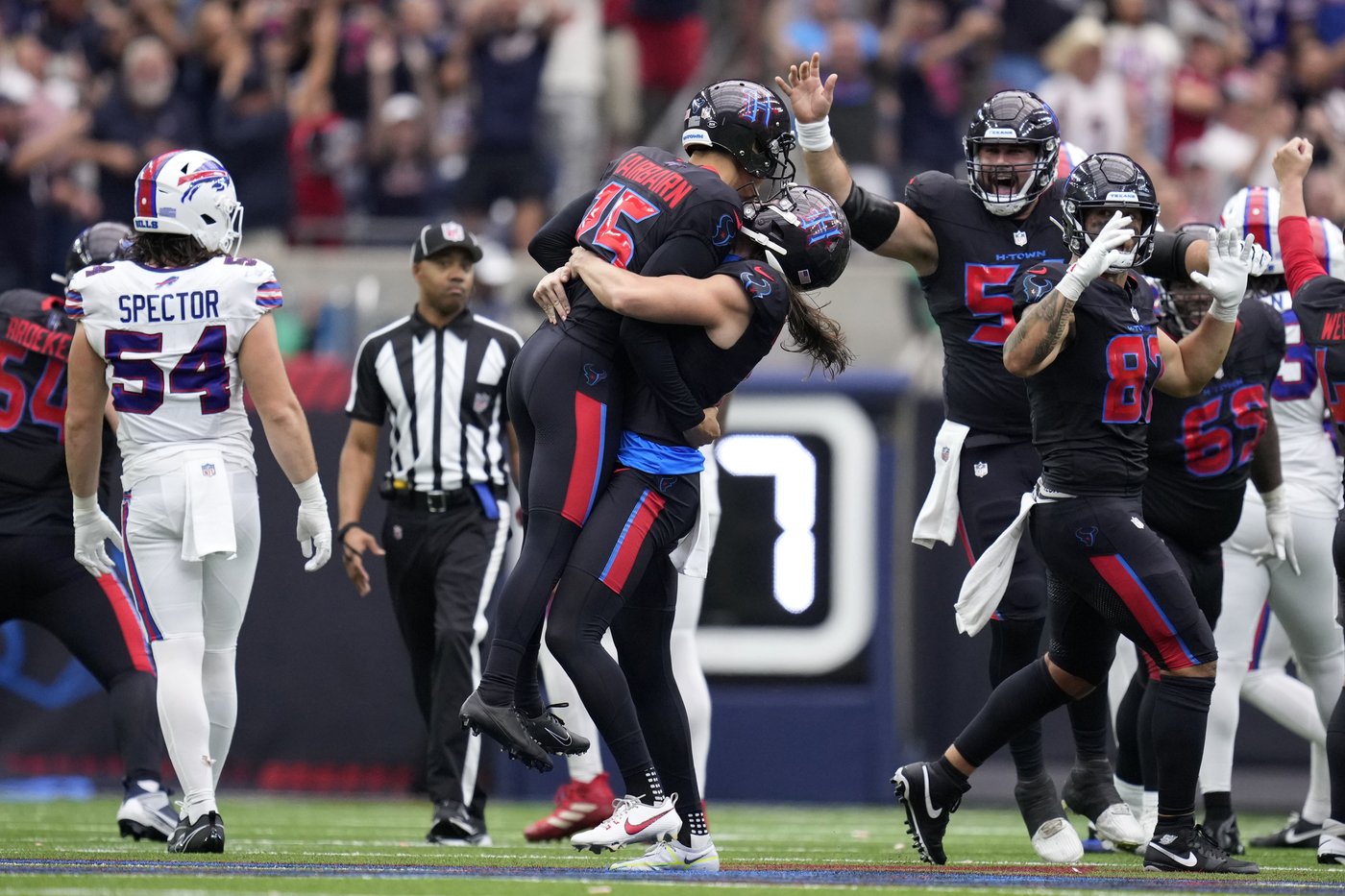 Game-winning field goal from 59 yards lifts Texans over Bills 23-20 | iNFOnews.ca