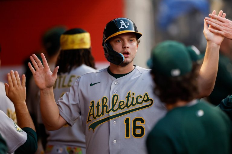 Langeliers caps 7-run 5th inning that boosts Athletics over Angels 9-3 | iNFOnews.ca