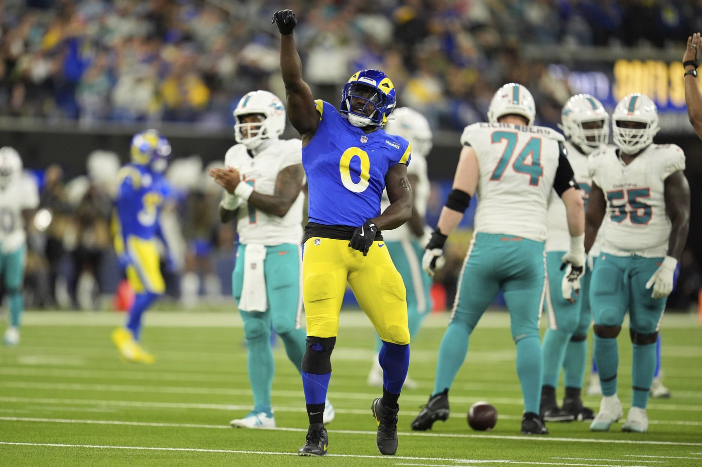 One Rams D-lineman wins a rookie of the month award, and another is revealed on 'The Masked Singer' | iNFOnews.ca One Rams D-lineman wins a rookie of the month award, and another is revealed on 'The Masked Singer' | iNFOnews.ca