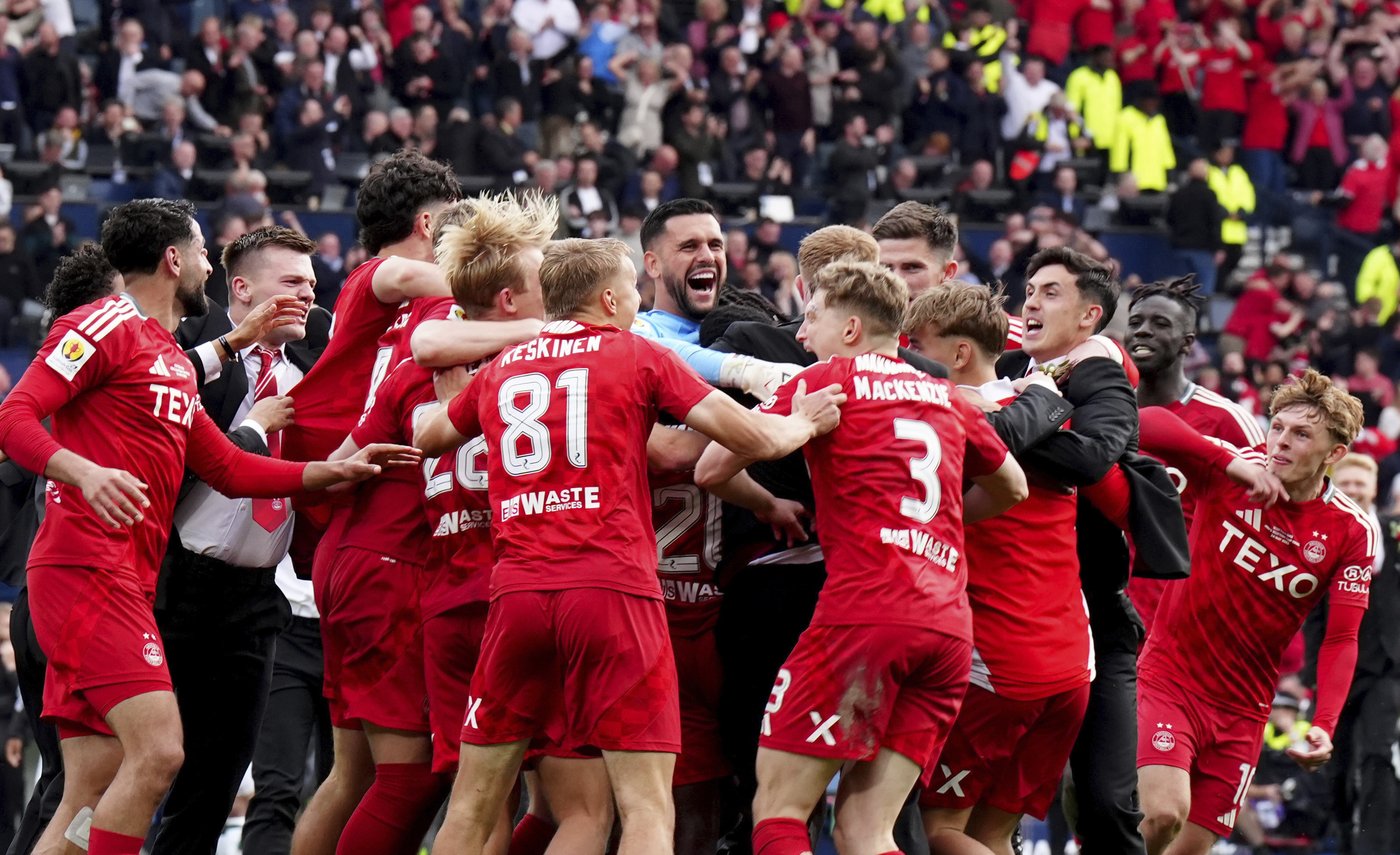 Aberdeen ends 35-year wait for Scottish Cup by upsetting Celtic in shootout | iNFOnews.ca