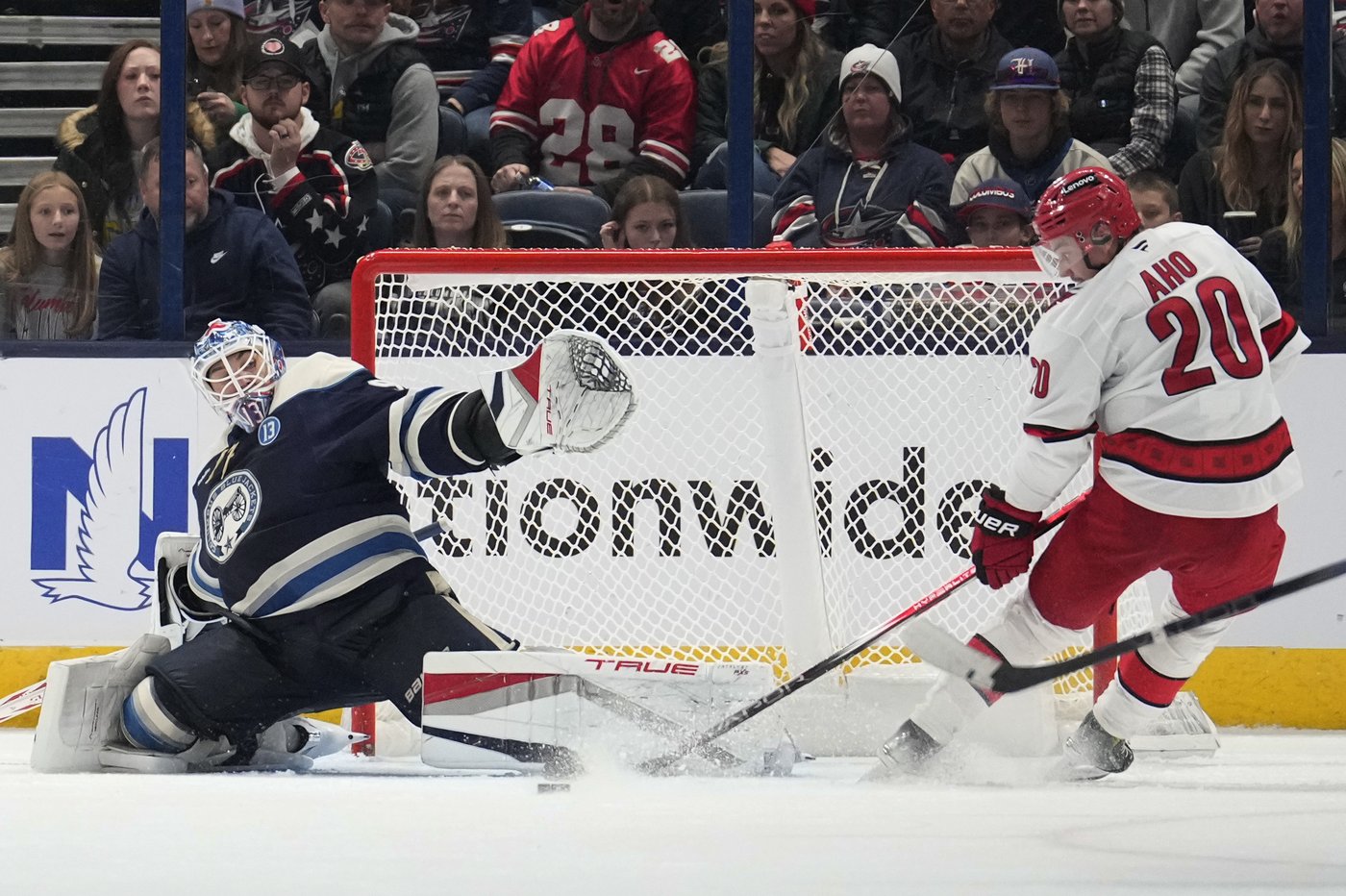 Marchenko ties it late, Monahan gets only goal in shootout as Blue Jackets beat Hurricanes 5-4 | iNFOnews.ca